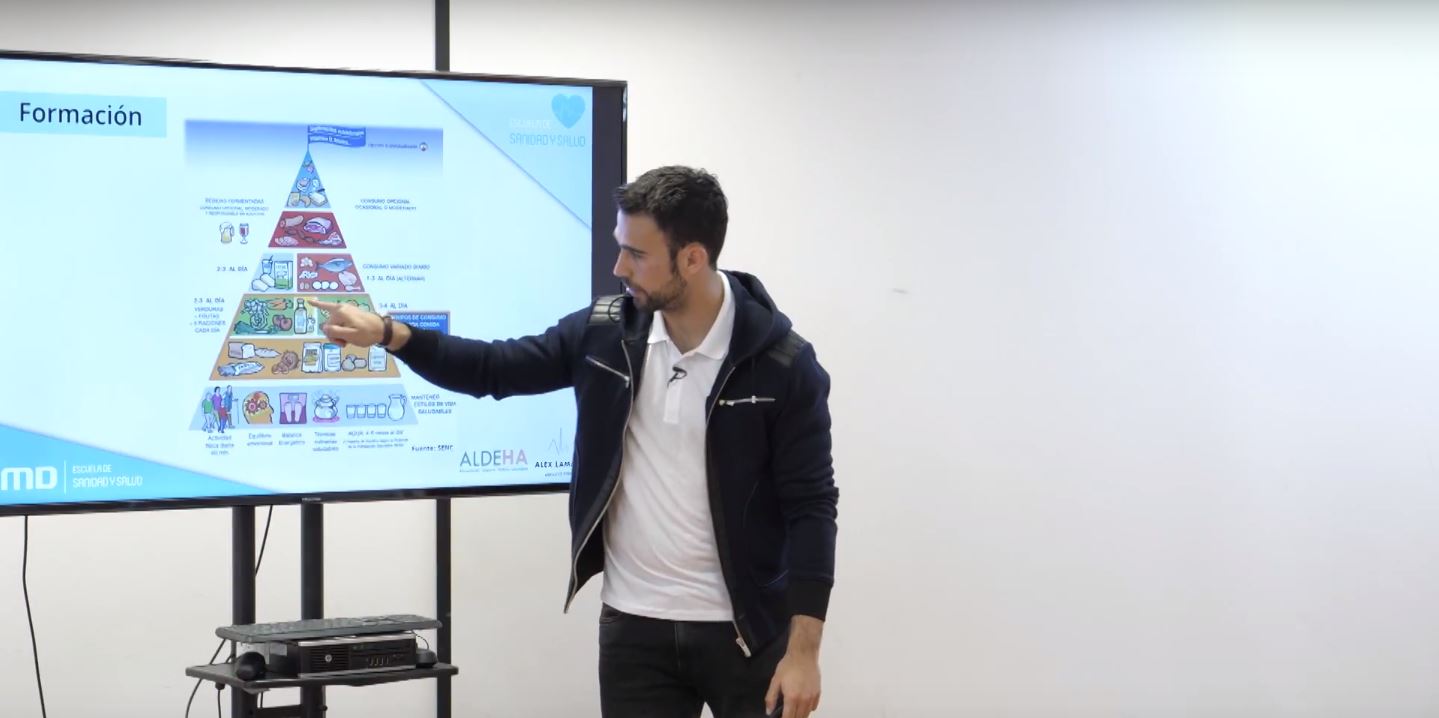 ALDEHA: Alimentación y Deporte para alcanzar unos hábitos saludables | Alex Lamata