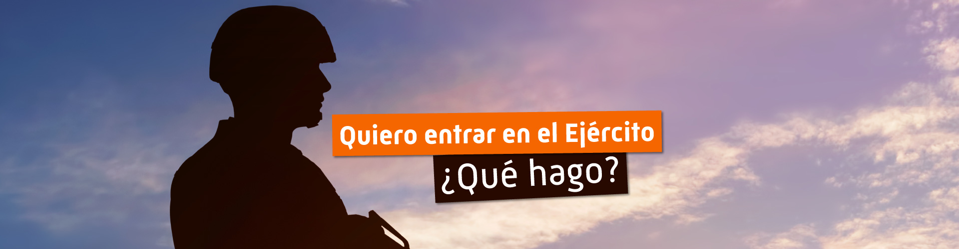 Cómo entrar en el Ejército Español